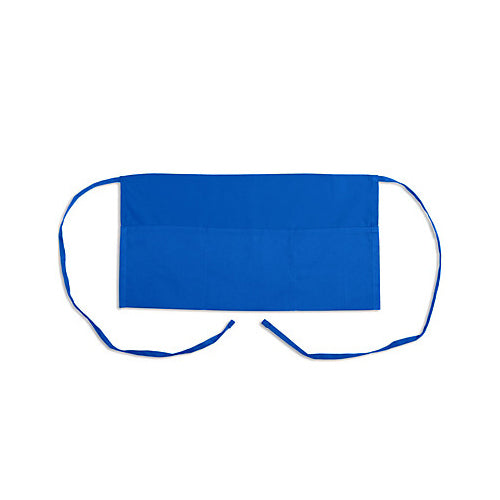 MAVRIK 1046RBL 11 IN WAIST APRON ROYAL BLUE 3 POCKETS