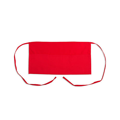 MAVRIK 1046RED 11 IN WAIST APRON RED 3 POCKETS