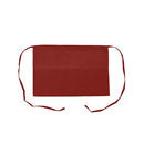 MAVRIK 1047BRG 15 IN WAIST APRON BURGUNDY 3 POCKETS