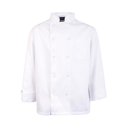 MAVRIK 1050XL XL MENS CHEF COAT LONG SLEEVE
