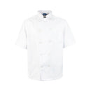 MAVRIK 1051M M MENS CHEF COAT SHORT SLEEVE