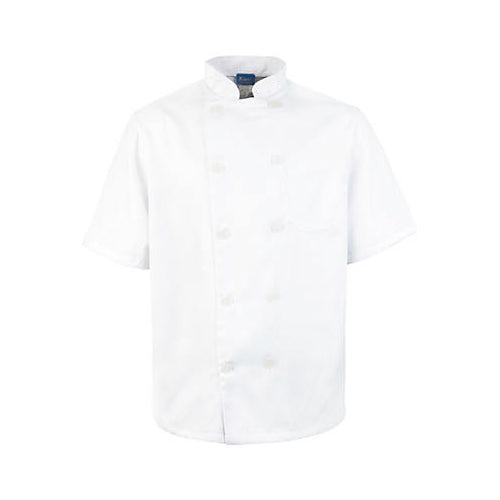 MAVRIK 1051XL XL MENS CHEF COAT SHORT SLEEVE