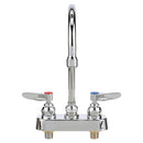 T&S 1141 4 IN DECK MOUNT HEAVY DUTY FAUCET W/ 5 3/4 IN GOOSENECK SPOUT