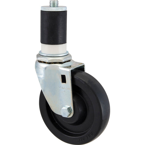 MAVRIK 1201066 CASTER STEM 4-INOD SWVL BLACK