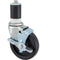 MAVRIK 1201067 CASTER STEM(4-INOD W/BRAKEBLACK