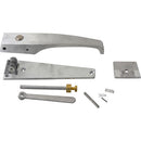 MAVRIK 1221255 LATCH (NARROW W/ LEVERFL BRSHED