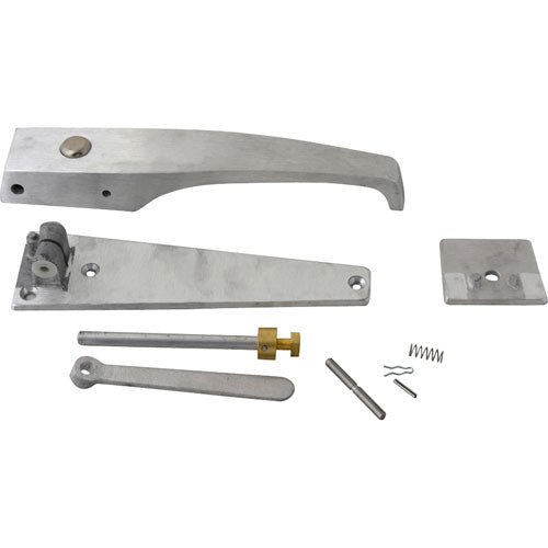 MAVRIK 1221255 LATCH (NARROW W/ LEVERFL BRSHED