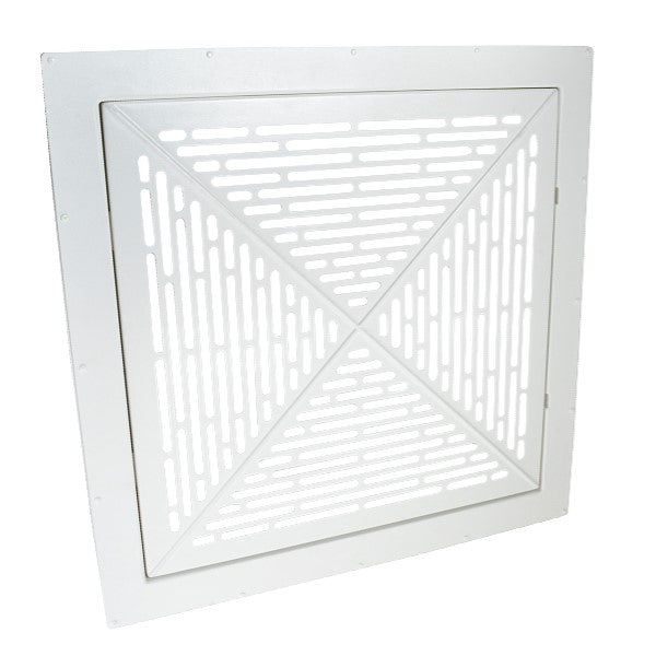 EGER EFAR16B-SP FILTERED COLD AIR RETURN WITH RECESSED BODY BY EGER 24-IN X 24-IN 16-IN DIAMETER NECK