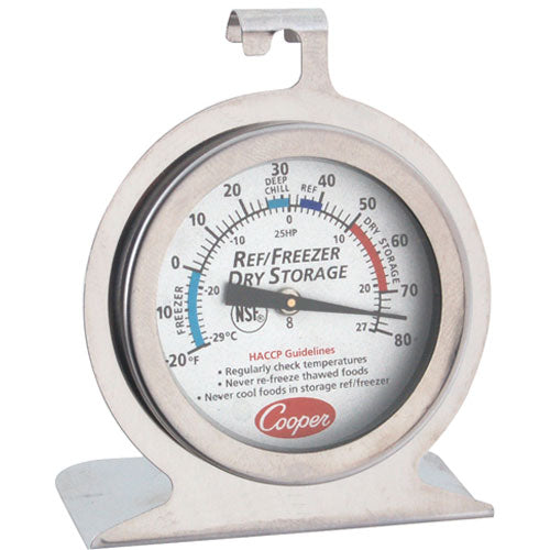 COOPER-ATKINS 25HP-01-1 REFRIGERATOR/FREEZER THERMOMETER NSF HACCP SS -20/