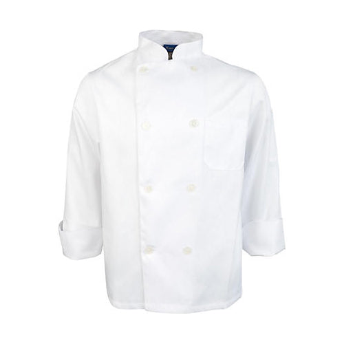 MAVRIK 1434L LG CHEF COAT LONG SLEEVE