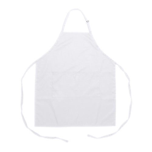 MAVRIK 1557WHT 32 IN BIB APRON WHITE 2 POCKETS
