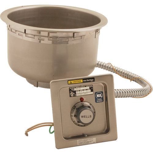 STAR 5P-SS10TDU120 WARMER RD W/DRAIN 120V T-STAT