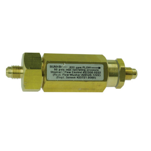 BUNN BU22300.0222 (OEM) STRAINER WATER (.222 GPM)