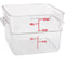 CAMBRO 12SFSCW CONTAINER CLEAR 12QT