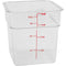 CAMBRO 4SFSCW CONTAINER CLEAR 4QT