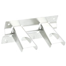 WASTE KING 6008317 2 SLOT STAINLESS STEEL BROOM/MOP HOLDER