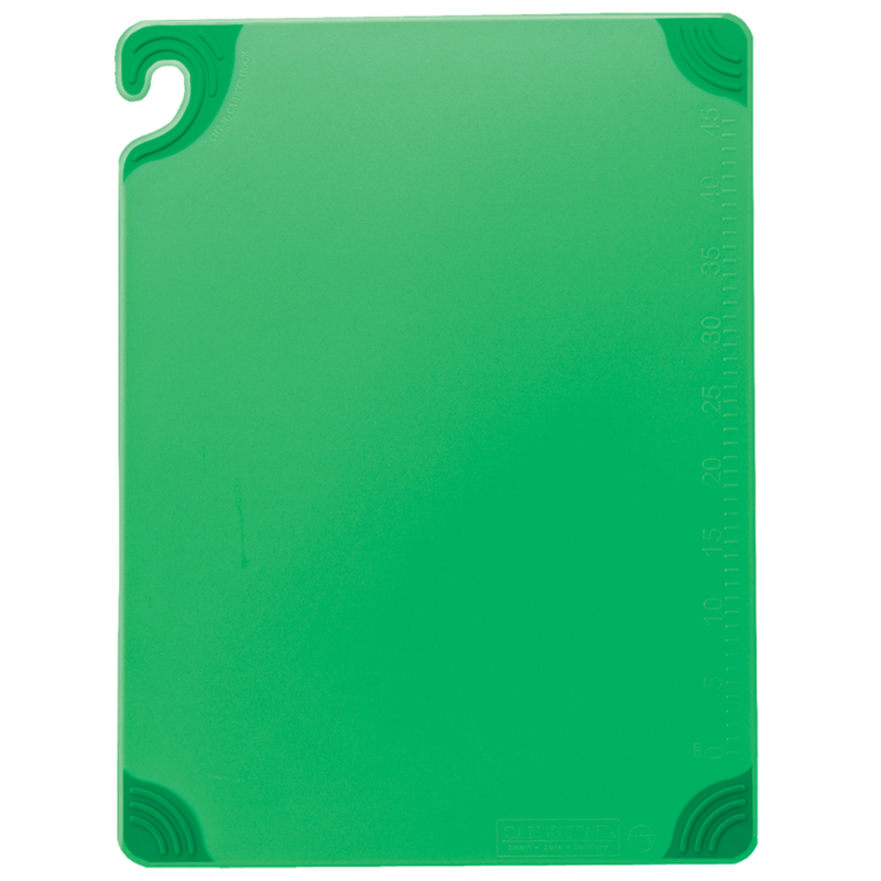 SAN JAMAR CBG152012GN CUT BRD SAF-T-GRIP 15X20X1/2 GREEN