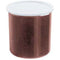 ALL POINTS 178758 CROCK W/LID 2.7 QT BROWN(195)