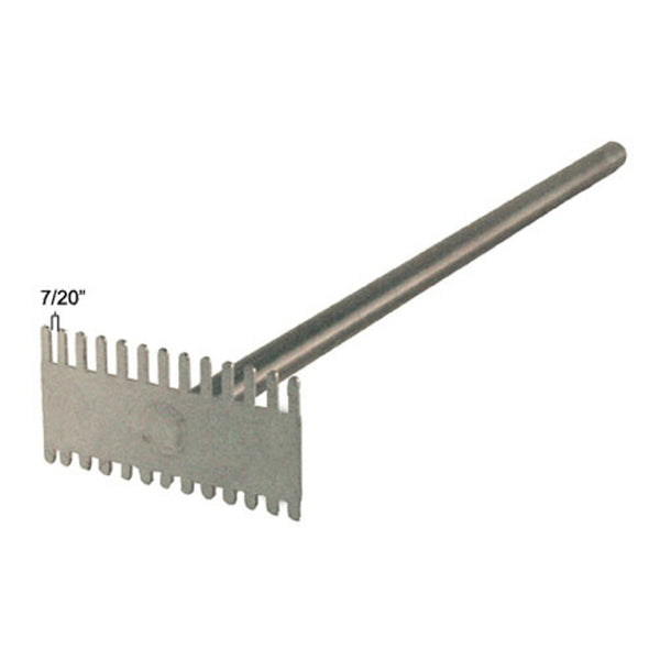 IMPERIAL 12117 GROOVE GRIDDLE CLEANING TOOL