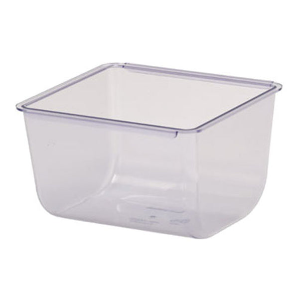 SAN JAMAR BD106 DOME & MINI DOME STANDARD TRAY - 1 QT - CHILLABLE