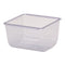 SAN JAMAR BD106 DOME & MINI DOME STANDARD TRAY - 1 QT - CHILLABLE