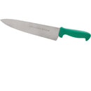 FMP 1371275 KNIFE CHEF (10-IN GREEN HANDLE)