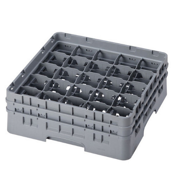 CAMBRO CAM25S434151 GLASS RACK 25 COMP -151