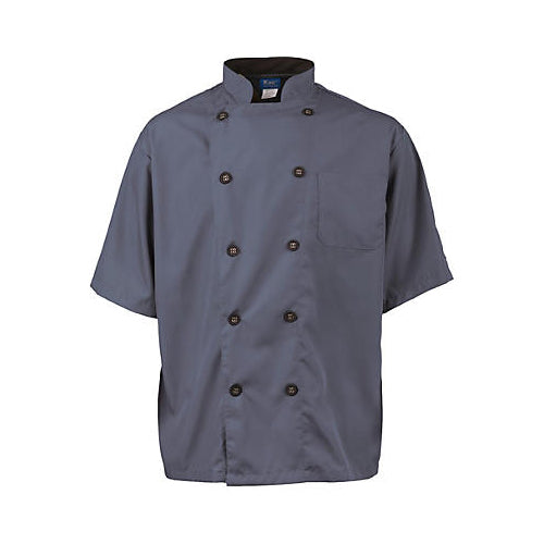 MAVRIK 2124SLBK3XL 3XL MENS ACTIVE CHEFCOAT SLATE/BLACK SS
