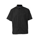 MAVRIK 2126BKBK2XL 2XL ACTIVE CHEF SHIRT MENS BLACK SS