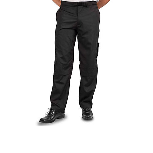 MAVRIK 2128BLKL LG ACTIVE CHEF PANTS BLACK