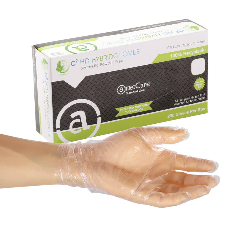 MAVRIK 8014340 GLOVE DISP R/PLAS TX/GRP SIZE M CS/1000