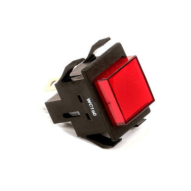 WILBUR CURTIS WC-150 SWITCH PUSHBUTTON (RED) 120V