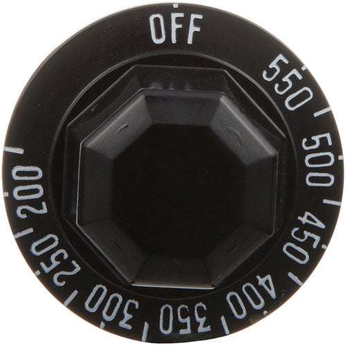 BAKERS PRIDE AS-S1055A KNOB; THERMOSTAT; 550 F;S/D1A