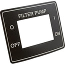 HENNY PENNY 60609 LABEL-POWER FILTER SWITCH S