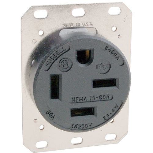 FMP 2531382 3 PHASE NON-LOCKING RECEPTACLE AND COVER