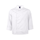 MAVRIK 2577WHT3XL 3XL LW CHEF COAT WHITE LONG SLEEVE