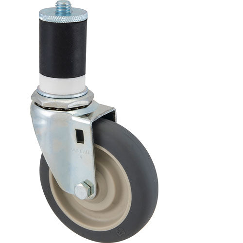 MAVRIK 262392 STANDARD-DUTY 4-IN STEM CASTER POLYURETHANE WHEEL WITH PLASTIC HUB