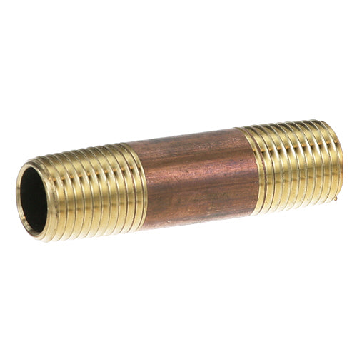 MAVRIK 263102 BRASS NIPPLE 1/4-IN X 2-IN