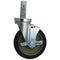 CRESCOR 0569 319 B CASTER 5D POLY-LOC STEM