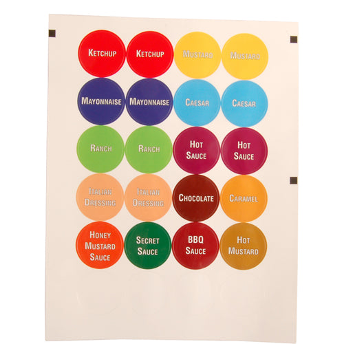 FIFO 8010-324 LABELS CAP FIFO 24/SHEET 3 PK