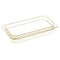 CAMBRO 32HP HOT PAN THIRD X 2 1/2 INAMBER