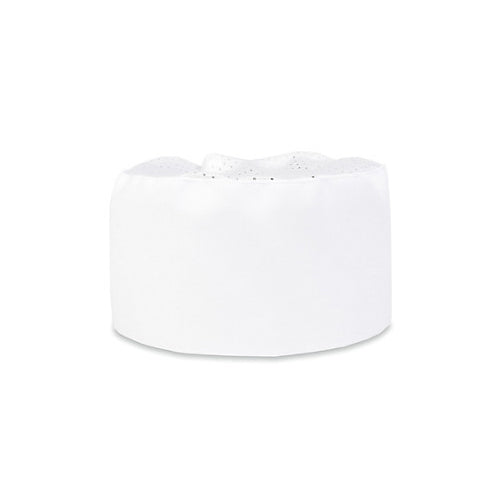 MAVRIK 3046WHT CHEF BEANIE HAT WHITE MESH TOP