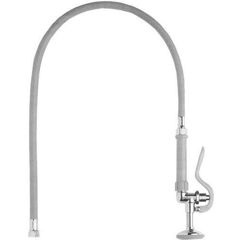 T&S B0044RMS 44 IN REINFORCED PVC HOSE WITH HANDLE