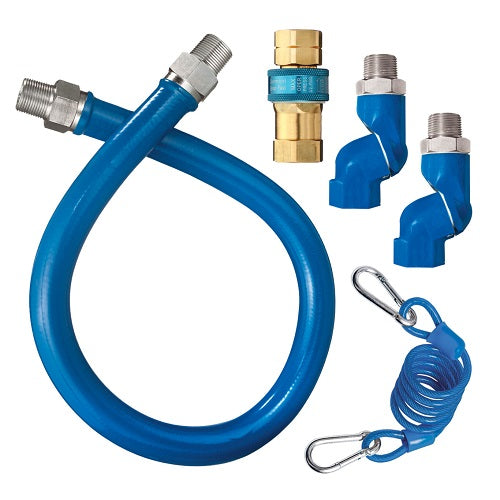 DORMONT 1650BPQ2SR48 1/2 DIA. 48 BLUE HOSE SNAPFAST 2 SWIVEL MAX