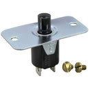 MAVRIK 421403 MOMENTARY ON/OFF 2 TAB PUSH LIGHT SWITCH W/ RECTANGLE FLANGE