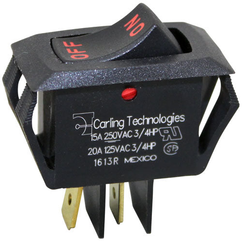 MAVRIK 421710 SWITCH ON/OFF BLACK ROCKER