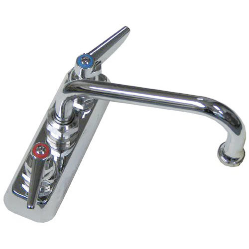 T&S 1110 4 IN DECK MOUNT HEAVY DUTY FAUCET W/ 6 IN SPOUT