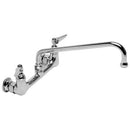 T&S 0230 18 IN WALL MOUNT DOUBLE PANTRY FAUCET