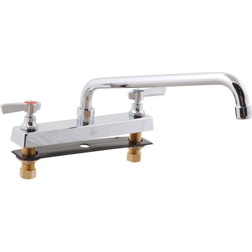 MAVRIK 561231 8-INDECK FAUCET8-IN CTR DECK 12-IN NOZ