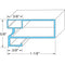 ARCTIC AIR 216522315 DOOR GASKET ARCTIC AIR REPLACEMENT PART